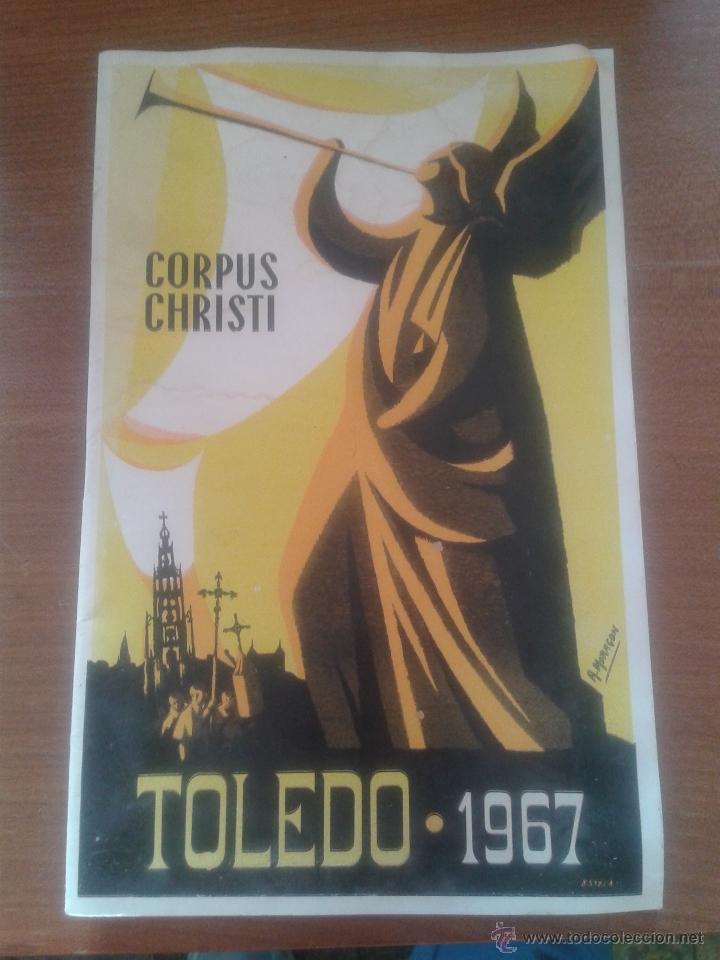 Travel Brochures: PROGRAMA O FOLLETO DEL CORPUS CHRISTI DE TOLEDO DE 1967