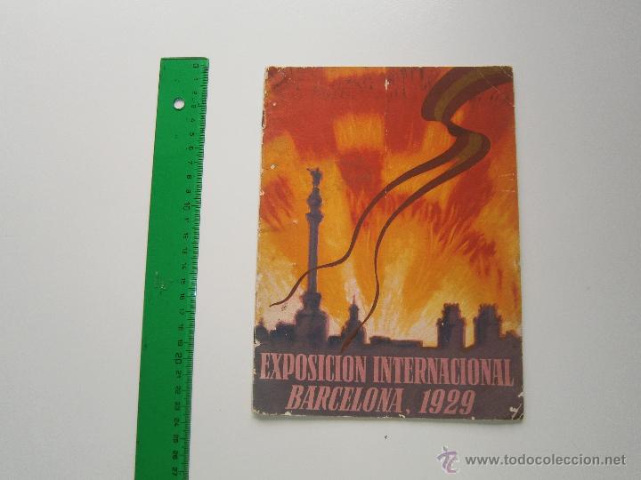 Brochures de tourisme: Folleto Exposici&oacute;n Internacional - Barcelona 1929 - Plan General del Certamen