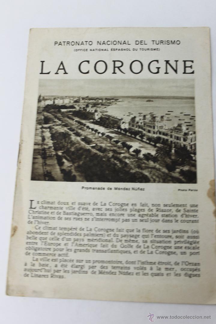 Tourismusbrosch&uuml;ren: CUADERNO TURISTICO, REPUBLICA ESPA&Ntilde;OLA, LA CORU&Ntilde;A, ANTERIOR GUERRA CIVIL
