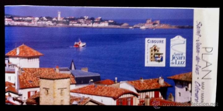 Foglietti di turismo: SAN JUAN DE LUZ - CIBOURE, PLANO DESPLEGABLE