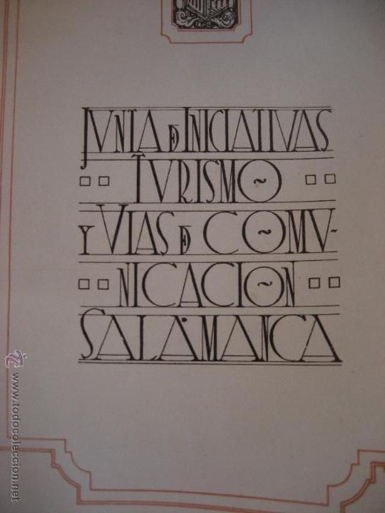 Folletos de turismo: Salamanca. 1928. - Foto 2