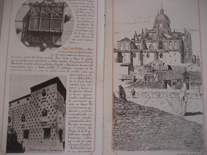 Folletos de turismo: Salamanca. 1928. - Foto 4