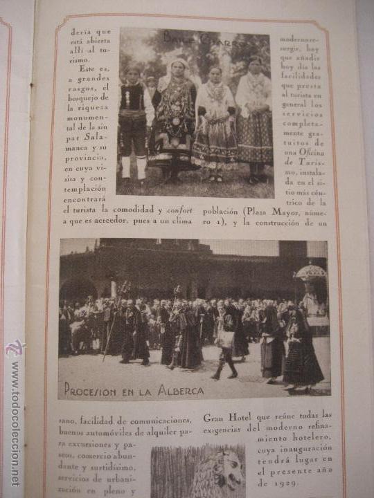 Folletos de turismo: Salamanca. 1928. - Foto 10