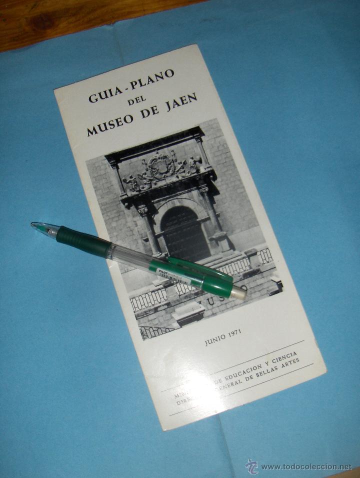 Brochures de tourisme: GUIA PLANO DEL MUSEO DE JAEN, JUNIO 1971. MINISTERIO DE EDUCACION Y CIENCIA.