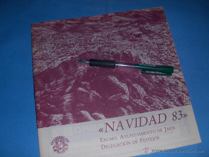 Folletos de turismo: NAVIDAD 1983, AYUNTAMIENTO DE JAEN, DELEGACION DE FESTEJOS.