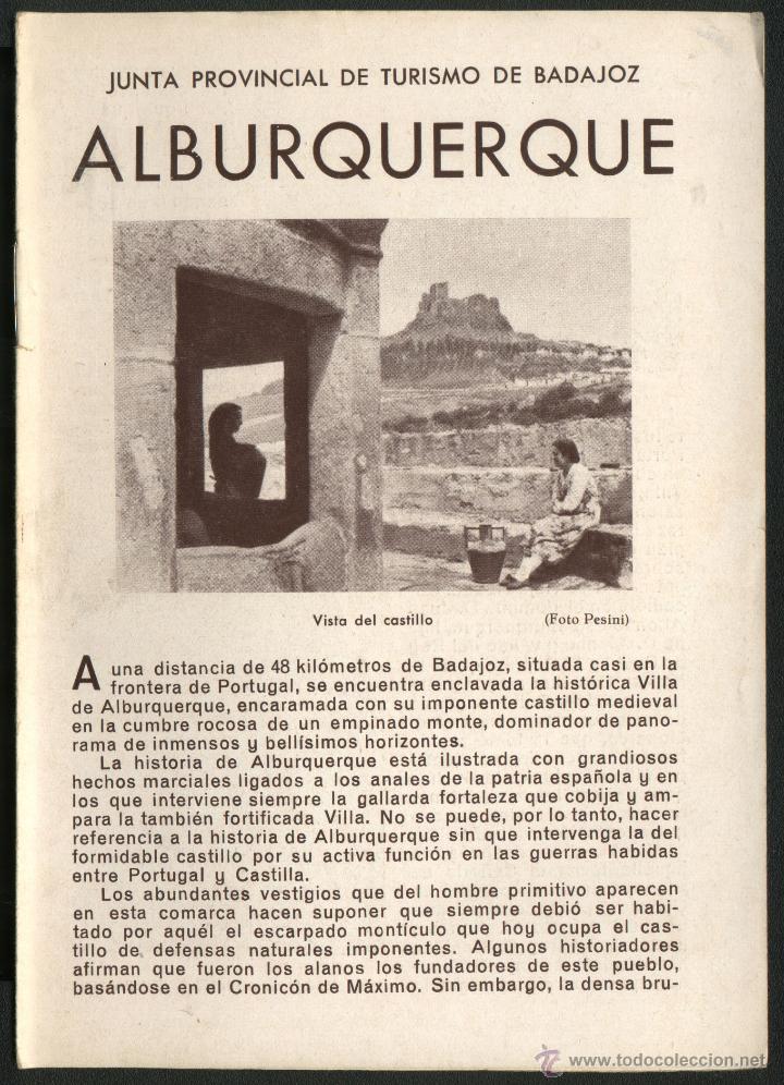 Travel Brochures: ALBURQUERQUE - FOLLETO TURISTICO