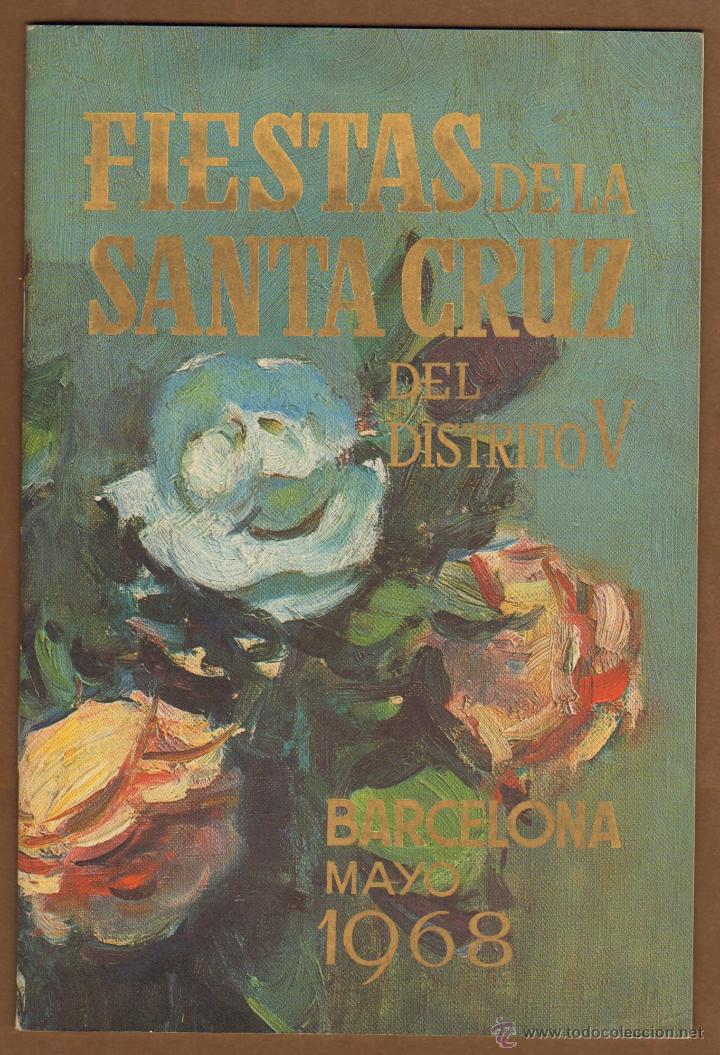Travel Brochures: FIESTAS DE LA SANTA CRUZ - BARCELONA 1968
