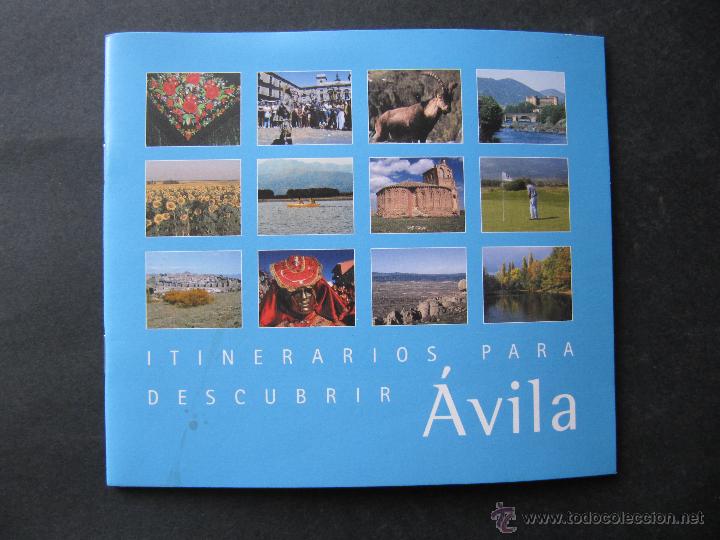 Folletos de turismo: ITINERARIOS PARA DESCUBRIR AVILA