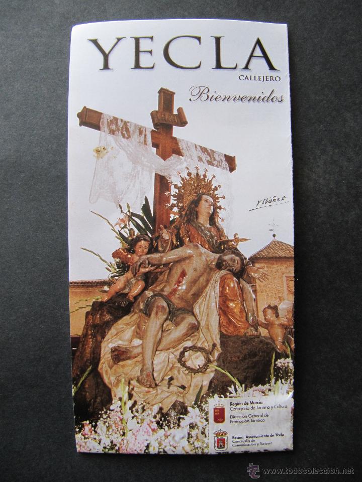 Folletos de turismo: YECLA CALLEJERO