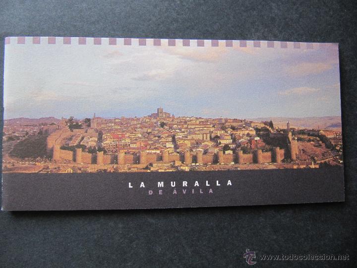 Folletos de turismo: LA MURALLA DE AVILA