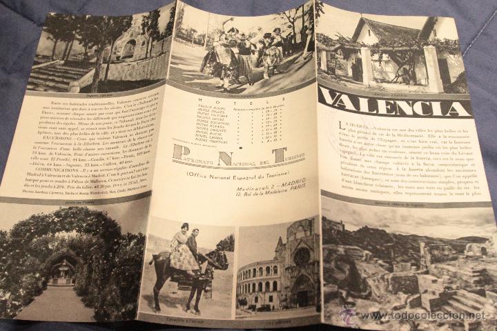 Travel Brochures: FOLLETO DE TURISMO, VALENCIA, PRINCIPIO DE SIGLO, CON MUCHAS FOTOS, DESPLEGABLE -DOCJ-