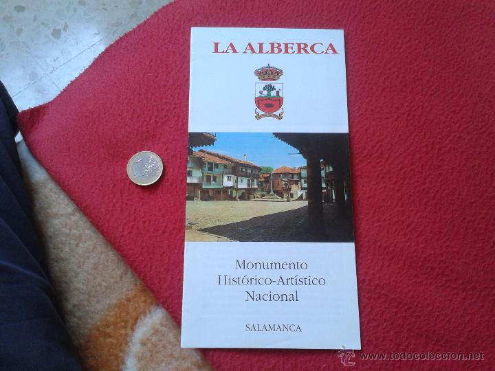 Travel Brochures: GUIA LIBRITO FOLLETO DE TURISMO, VIAJES O SIMILAR LA ALBERCA SALAMANCA MONUMENTO HISTORICO NACIONAL
