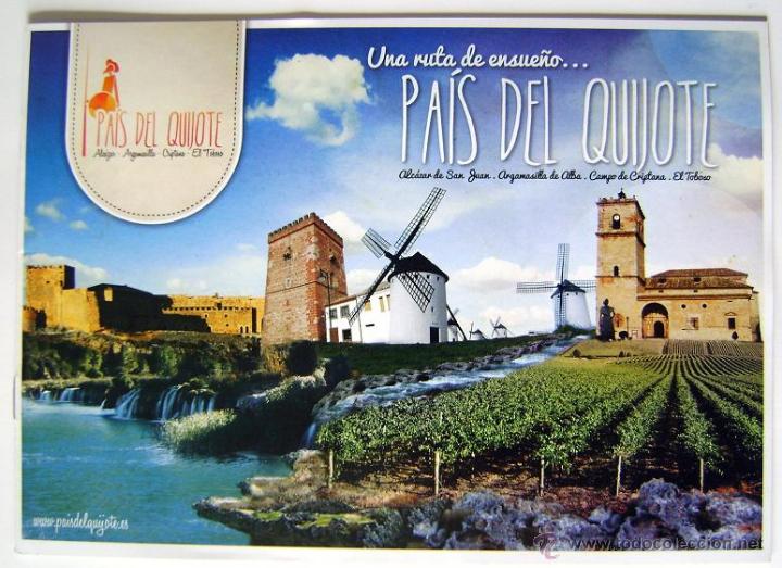 Folletos de turismo: GUIA Una ruta de ensue&ntilde;o.... PA&Iacute;S DEL QUIJOTE