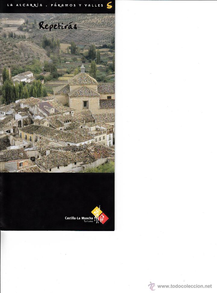 Travel Brochures: LA ALCARRIA. P&Aacute;RAMOS Y VALLES, TURISMO DE CASTILLA LA MANCHA. REPETIR&Aacute;S.