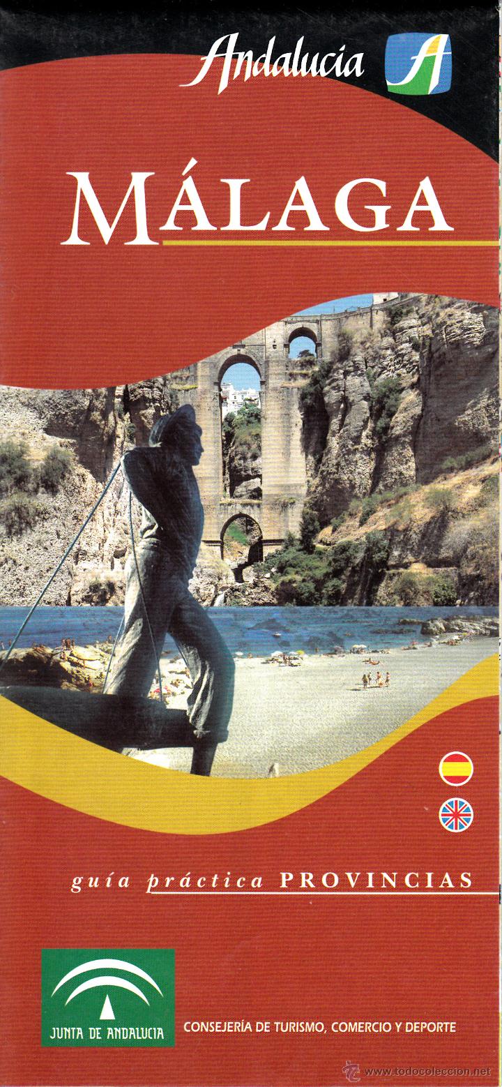 Folhetos de turismo: M&Aacute;LAGA. GU&Iacute;A PR&Aacute;CTICA PROVINCIAS.