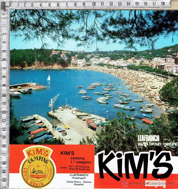 Brochures de tourisme: FOLLETO CAMPING KIM&acute;S-LLAFRANCH-GERONA-COSTA BRAVA.