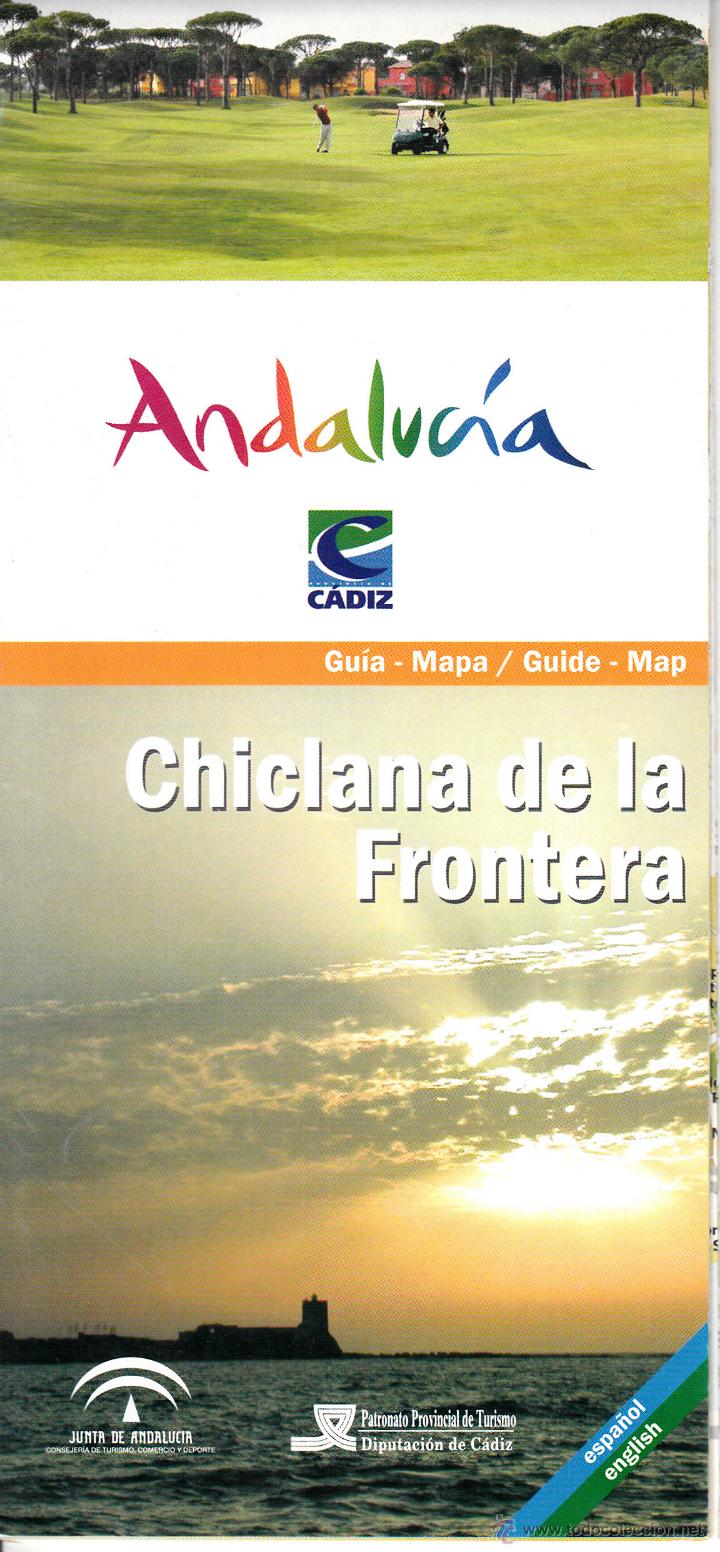Travel Brochures: ANDALUC&Iacute;A. CHICLANA DE LA FRONTERA. GU&Iacute;A - MAPA.