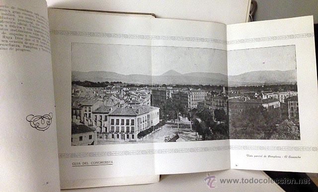 Tourismusbrosch&uuml;ren: II Congreso de Estudios Vascos. 1920. Gu&iacute;a del Congresista. Fotos. Planos plegados. Textos