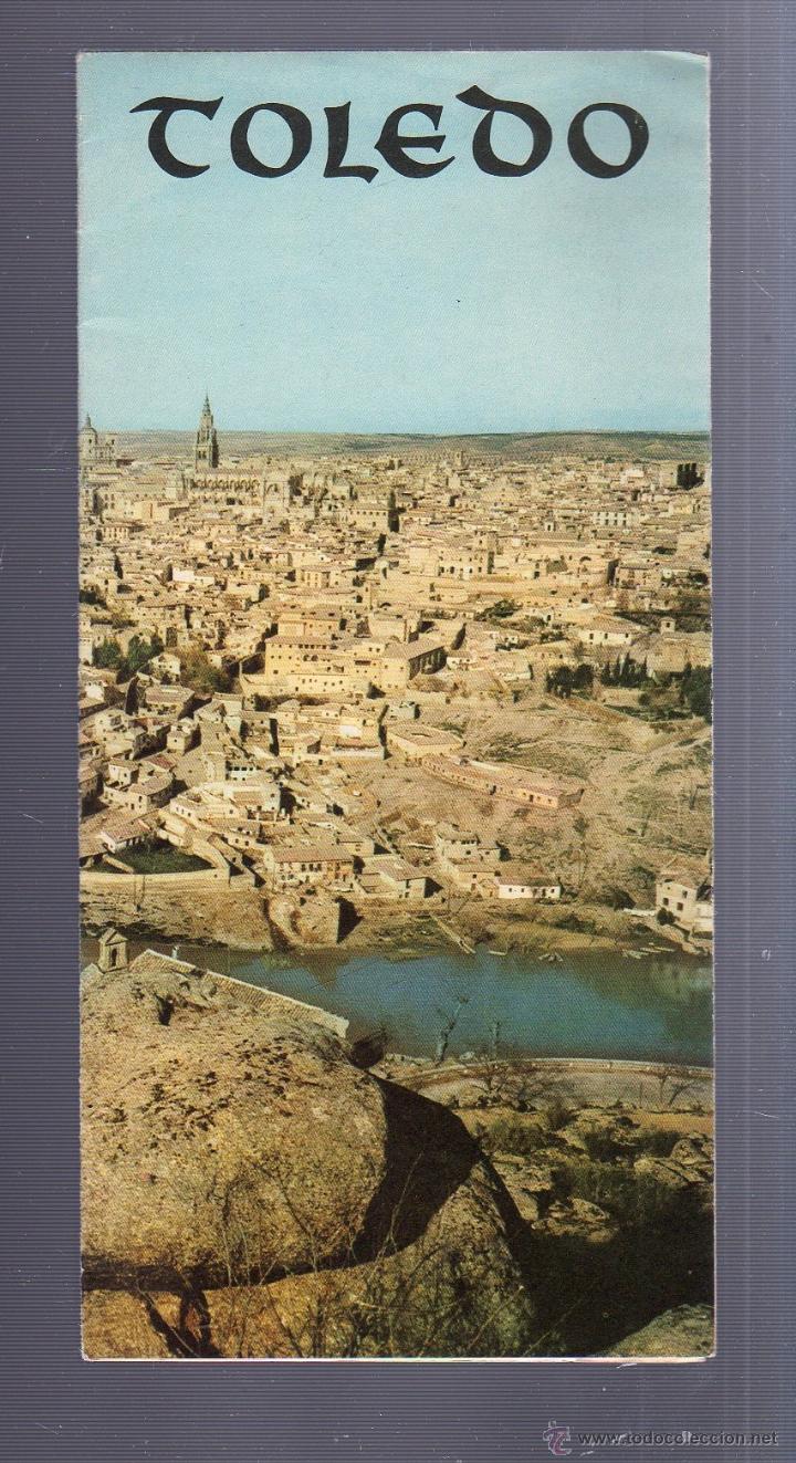 Tourismusbrosch&uuml;ren: FOLLETO TURISTICO. TOLEDO. ESCRITO EN FRANCES. CON IMAGENES A COLOR