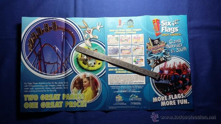 Folletos de turismo: Folleto Six Flags Illinois - Foto 3