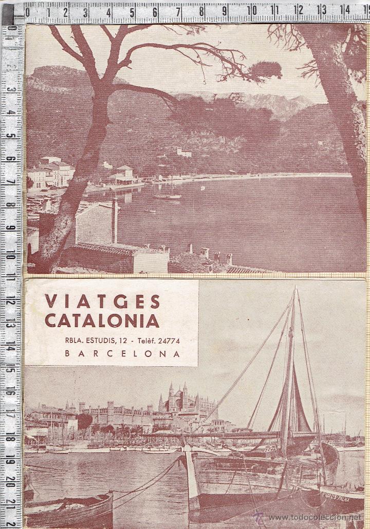 Tourismusbrosch&uuml;ren: FOLLETOS VIATGES CATALONIA-CINC DIES A MALLORCA-BARCELONA.