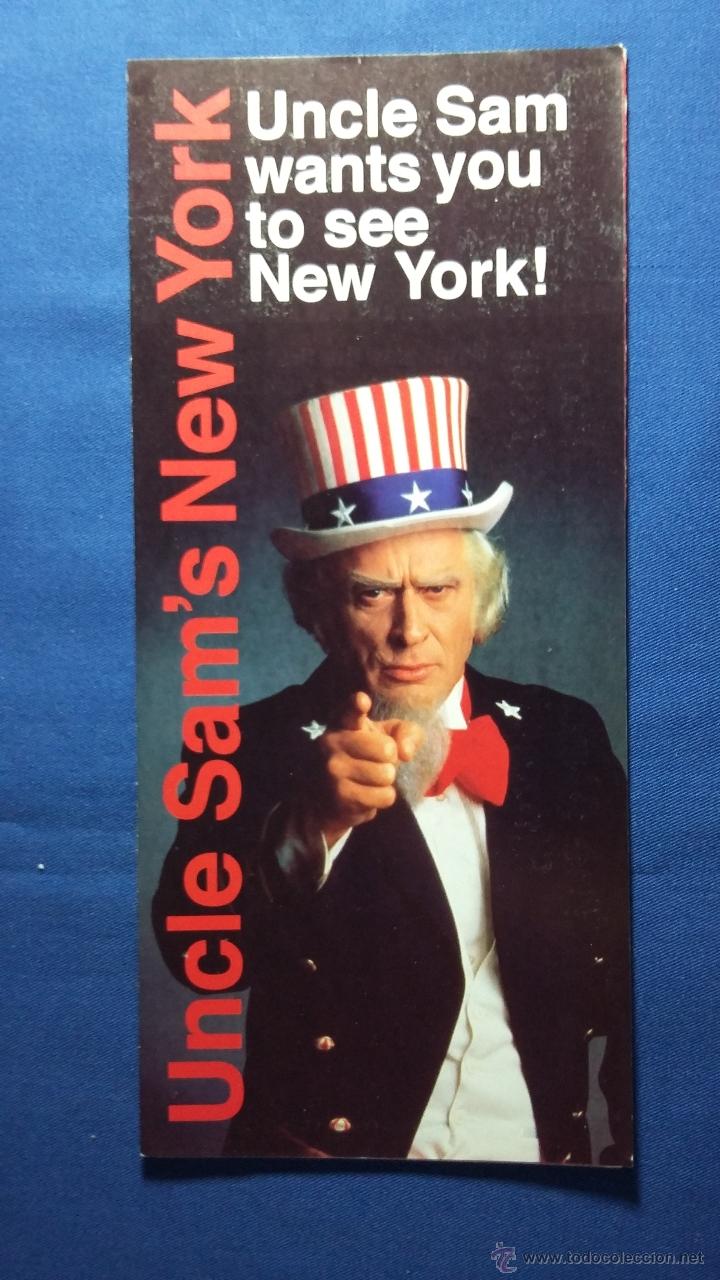 Folletos de turismo: Folleto Uncle Sam-New York - Foto 1