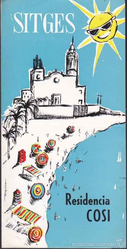 Brochures de tourisme: FOLLETO TURISMO SITGES RISIDENCIA COSI