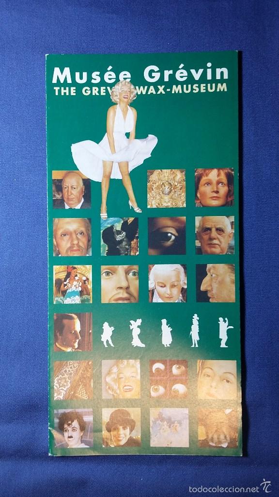 Folletos de turismo: Folleto Musee Grevin  Paris - Foto 1