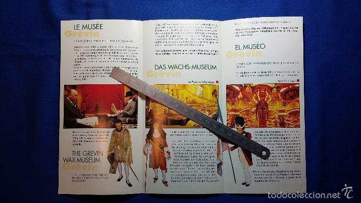 Folletos de turismo: Folleto Musee Grevin  Paris - Foto 2