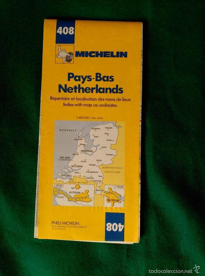 Folletos de turismo: MAPA DE CARRETERAS DE HOLANDA - MICHELIN - Foto 3