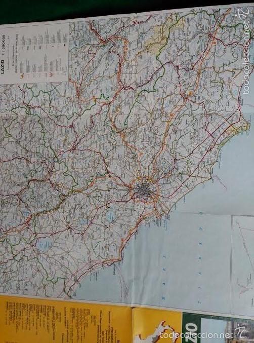 Folletos de turismo: PLANO Y MAPA DE ROMA Y LAZIO - Foto 3