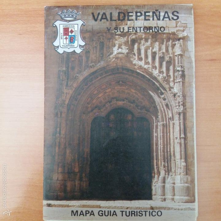 mapa turistico de vila real, portugal, ciudad y - Comprar Folhetos de  turismo antigos no todocoleccion