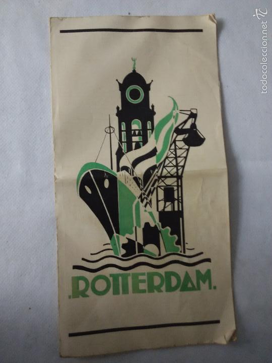 Folletos de turismo: Rotterdam 1935 - Foto 1