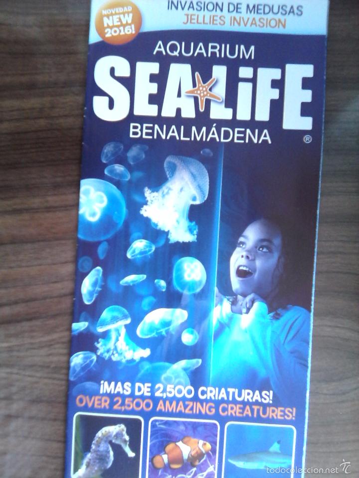 Plano Del Acuario Parque Sea Life En Benalmaden Comprar Folletos De Turismo Antiguos En Todocoleccion