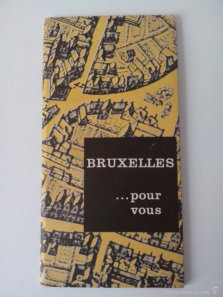 Brochures de tourisme: CATALOGO PLANO FERIA INTERNACIONAL DE BRUSELAS 1963 EN FRANCES