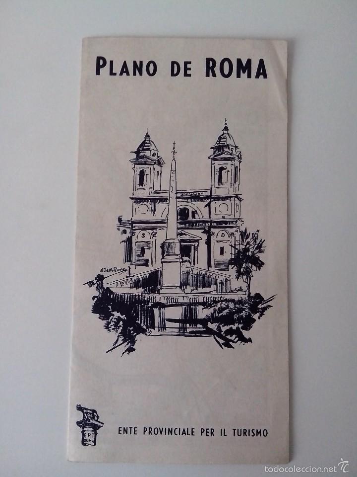 Brochures de tourisme: PLANO DE ROMA ANTIGUO
