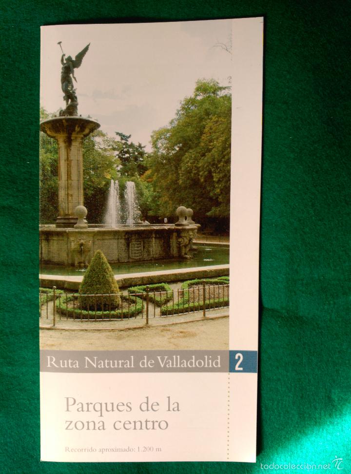 Folletos de turismo: PARQUES DE LA ZONA CENTRO DE VALLADOLID - Foto 1