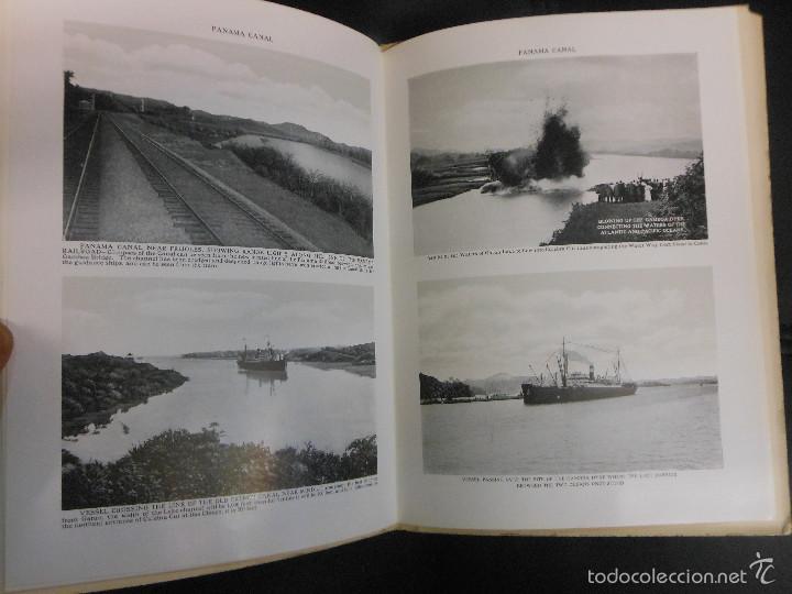 Folletos de turismo: 1914 CANAL DE PANAMA FOLLETO DE TURISMO SOUVENIR CON IMAGENES DE POSTALES POSTAL AMERICA USA - Foto 3 - 57891984