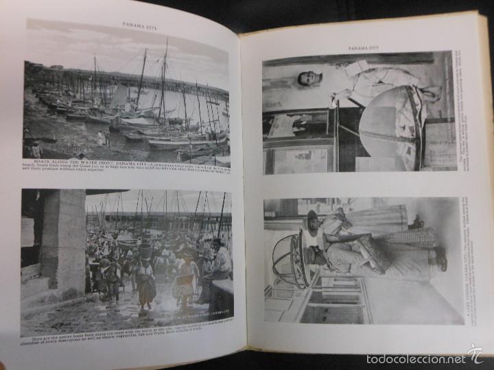 Folletos de turismo: 1914 CANAL DE PANAMA FOLLETO DE TURISMO SOUVENIR CON IMAGENES DE POSTALES POSTAL AMERICA USA - Foto 4 - 57891984