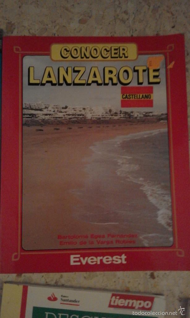 Tourismusbrosch&uuml;ren: Guia turismo Conocer Lanzarote Islas Canarias Ediciones Everest
