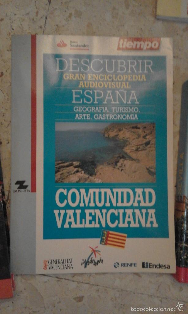 Tourismusbrosch&uuml;ren: Guia Turismo Descubrir Espa&ntilde;a Comunidad Valenciana Tiempo