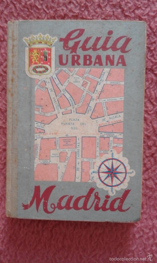 Tourismusbrosch&uuml;ren: Vendo antigua gu&iacute;a urbana de la Comunidad de Madrid. Defecto en el encuadernado.