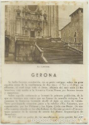 Travel Brochures: FOLLETO TURISTICO. GERONA A-FOTUR-0622
