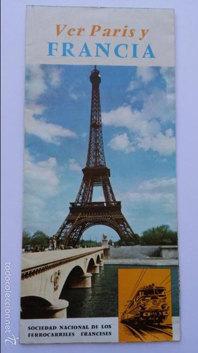 Folleto Turistico De 1961 Ver Paris Y Francia Buy Old Travel Brochures At Todocoleccion