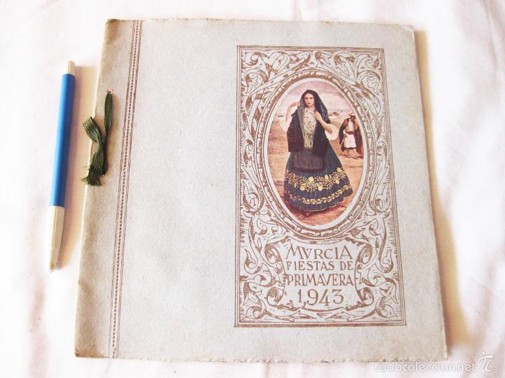 Folletos de turismo: PROGRAMA DE FIESTAS DE PRIMAVERA DE MURCIA DE 1943 - Foto 1