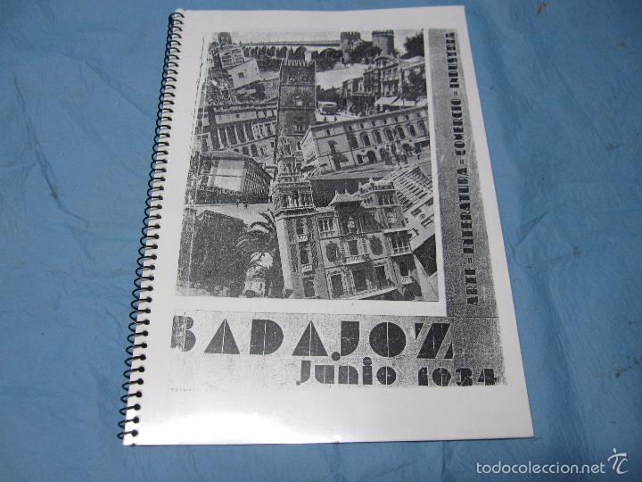 Travel Brochures: COPIA ANTIGUA REVISTA DE BADAJOZ FERIAS Y FIESTAS  DE 1934