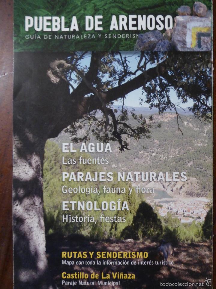 Folhetos de turismo: PUEBLA DE ARENOSO. GU&Iacute;A DE NATURALEZA Y SENDERISMO