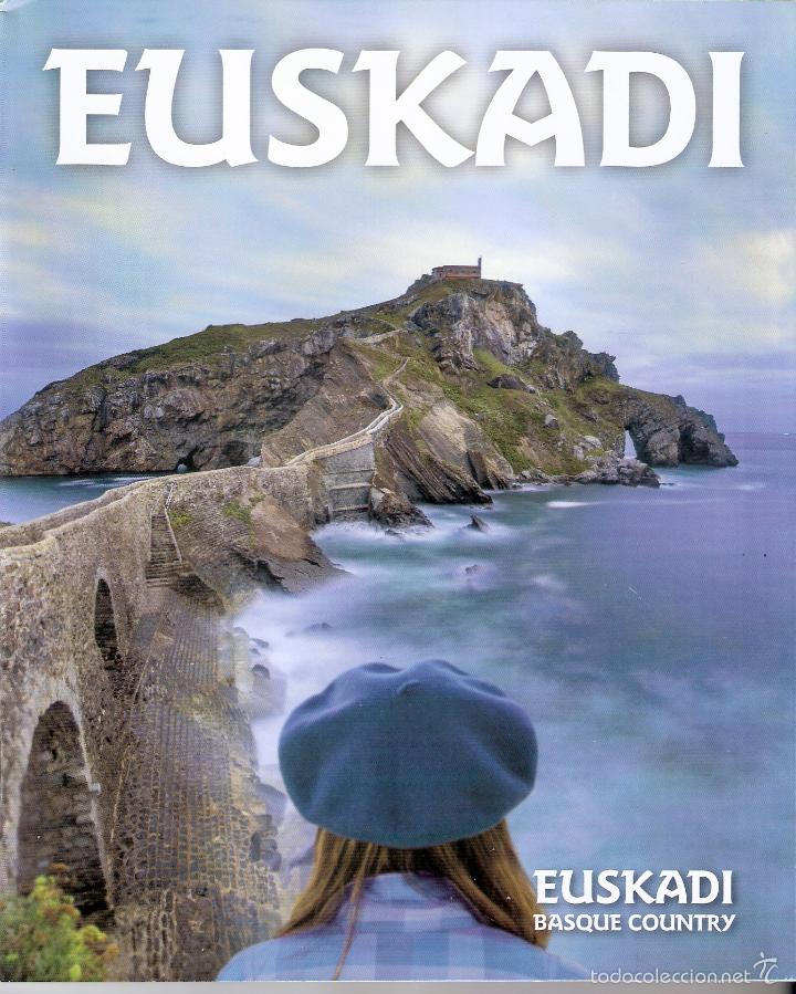 Travel Brochures: Euskadi. Basque Country. 4&ordf; edici&oacute;n. Marzo 2015. Los 10 imprescindibles de Euskadi.21x17 cm.75 p&aacute;gs.