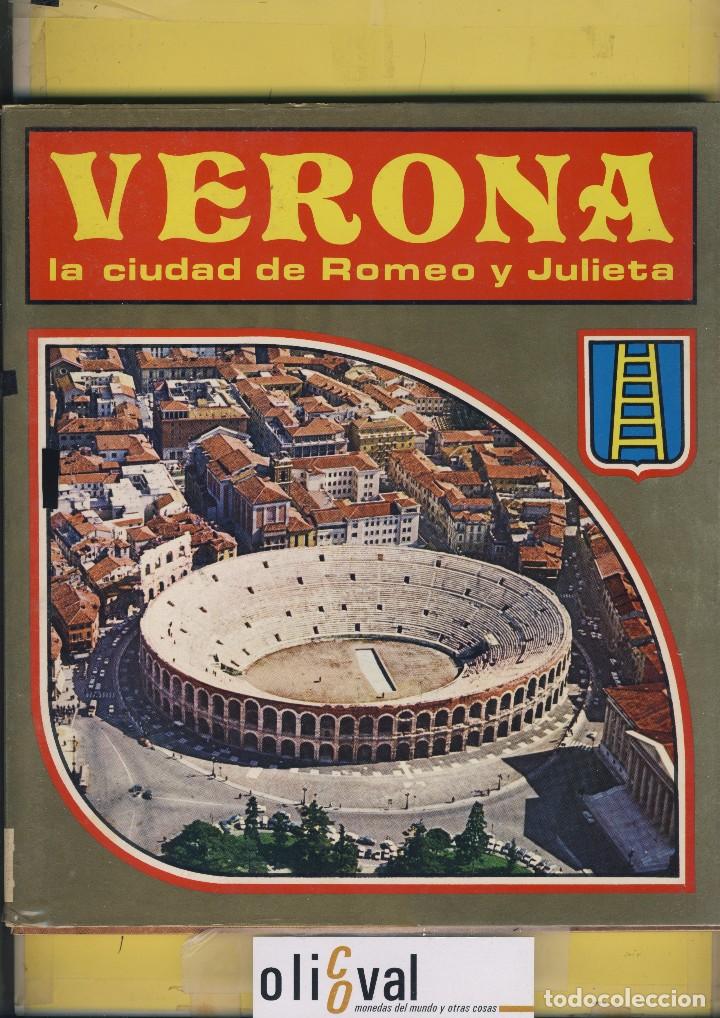 Folletos de turismo: VERONA  ITALIA  ROMEO Y JULIETA. INFORMACION. P.P014