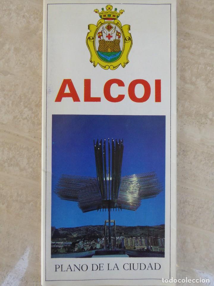 Travel Brochures: ALCOI. PLANO DE LA CIUDAD